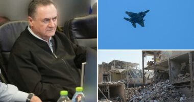 Israel is working to âcrushâ Iran, defense minister says